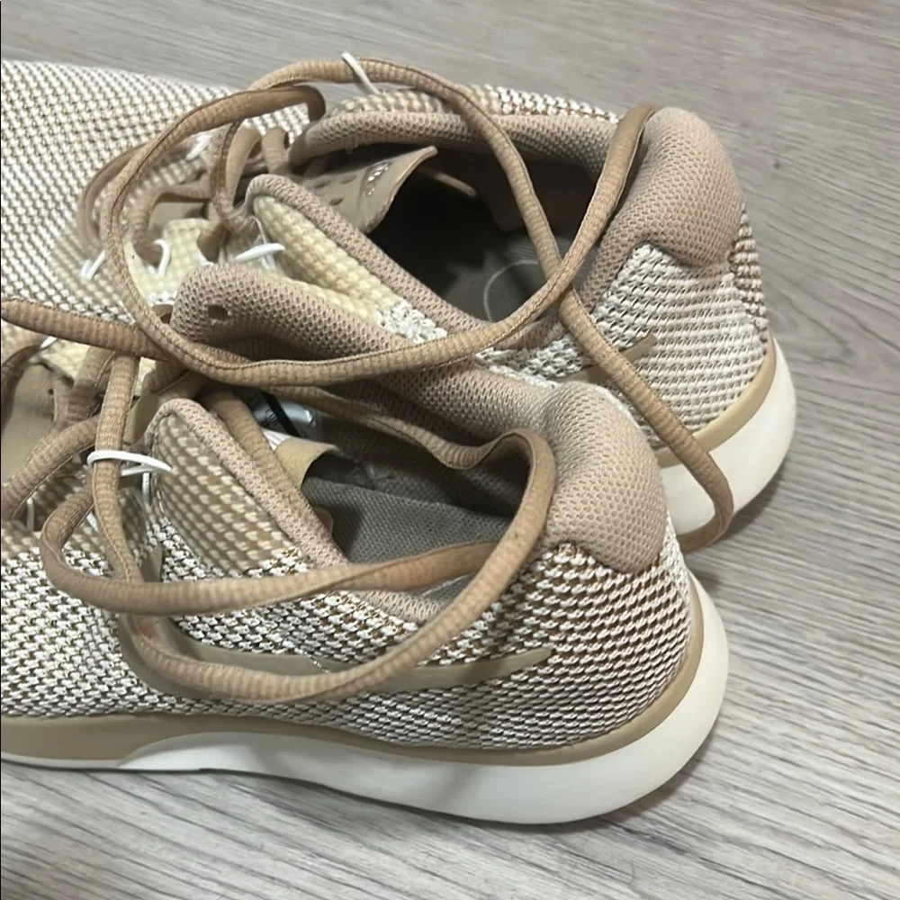 Nike Tan and White Sneakers